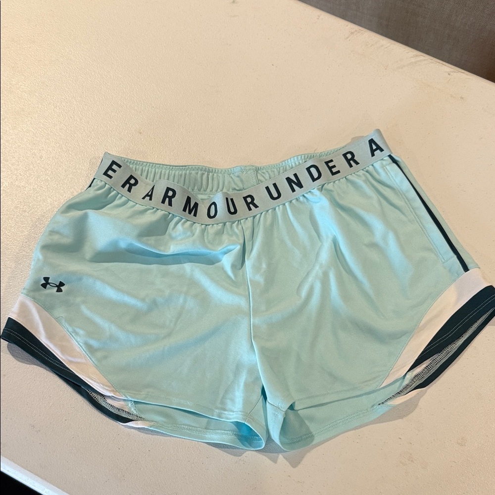 Under Armour Women's Aqua Athletic Shorts